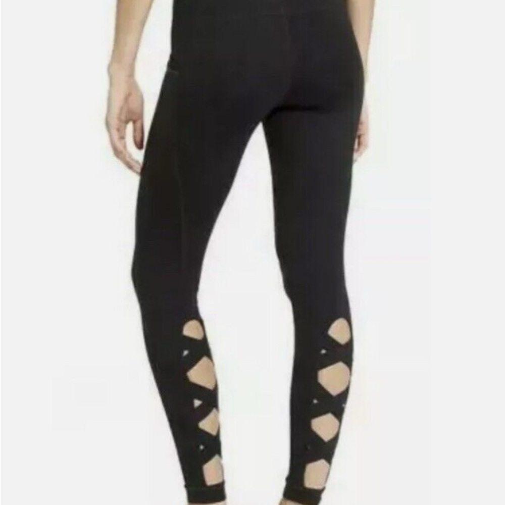 Athleta Black Crisscross Leggings